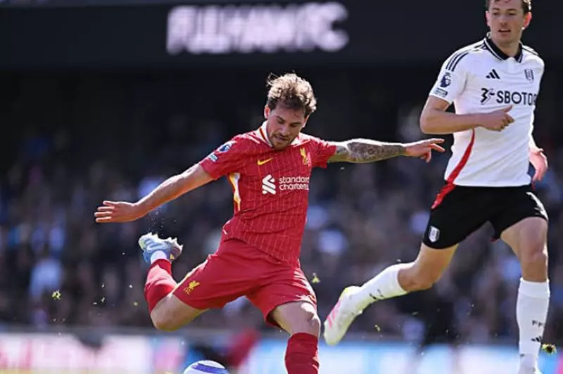 هدف ماك أليستر لاعب ليفربول خلال مواجهة فولهام